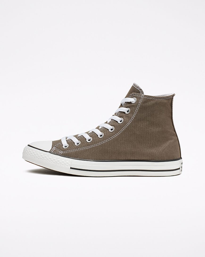 Dámské Boty Vysoké Converse Chuck Taylor All Star Classic Tmavě Šedé | CZ WLCM54